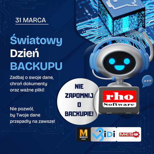 Jeśli zależy Ci na płynnym funkcjonowaniu systemów w firmie, ważnych dokumentach, to koniecznie musisz zrobić kopię zapasową - backup.